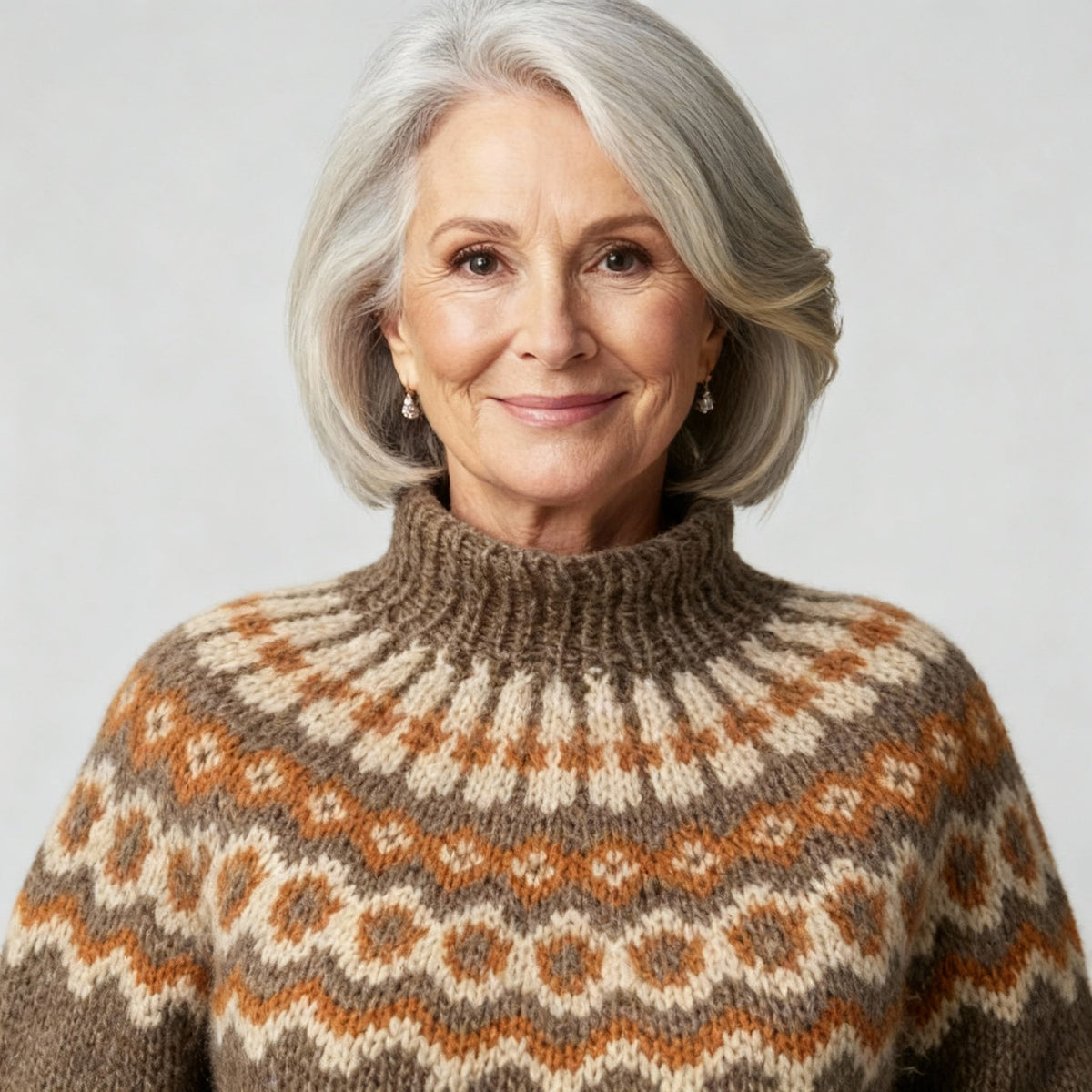 Classic Icelandic Wool Knit Sweater