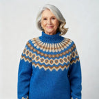 Classic Icelandic Wool Knit Sweater