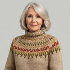 Classic Icelandic Wool Knit Sweater