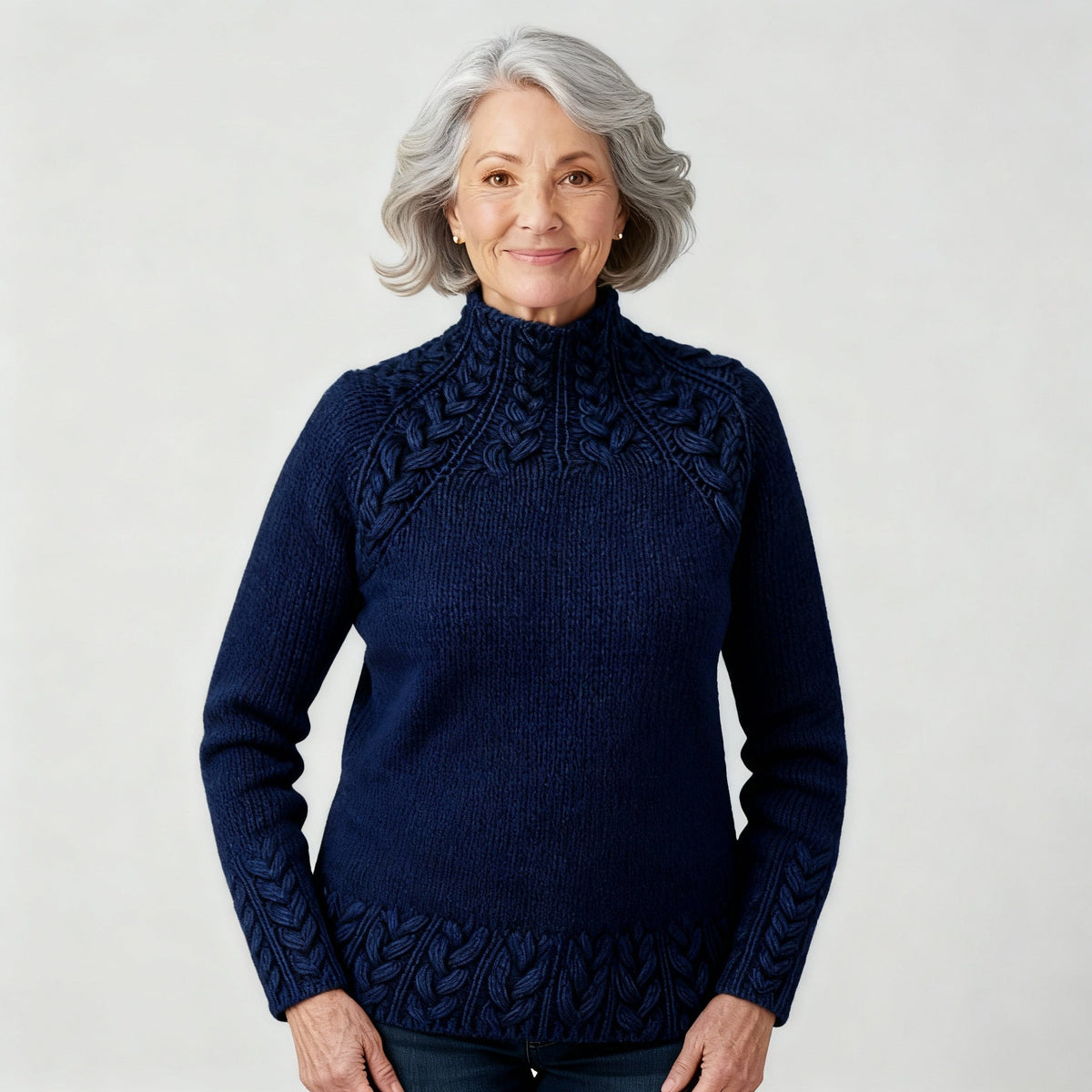 Classic Icelandic Wool Knit Sweater
