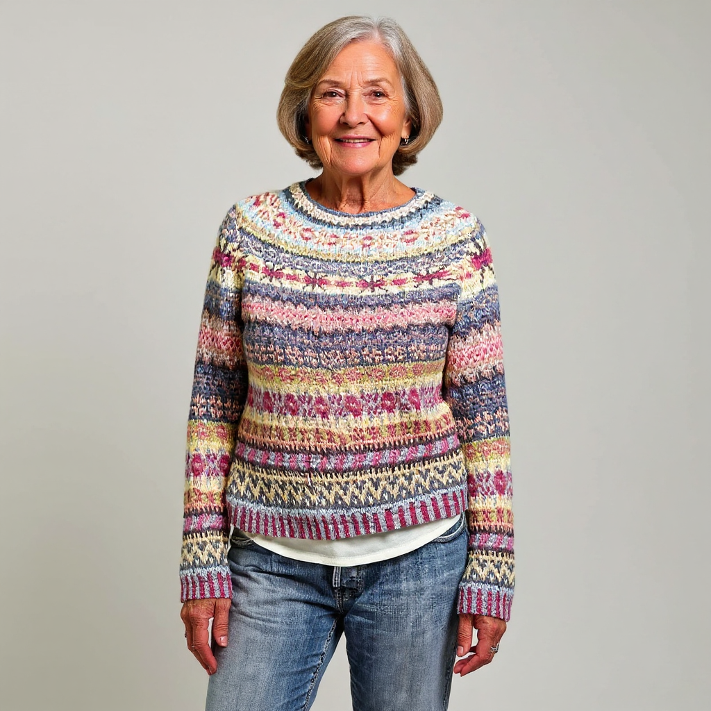 Classic Icelandic Wool Knit Sweater