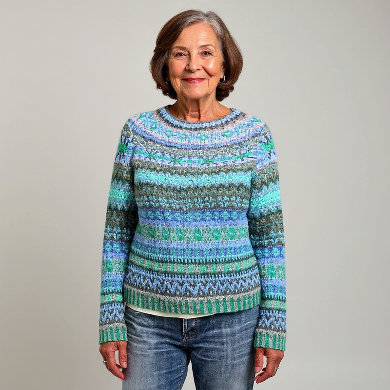 Classic Icelandic Wool Knit Sweater