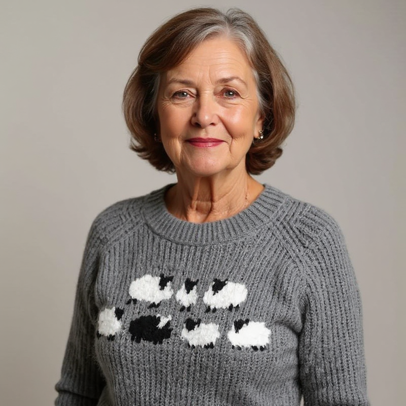 Classic Icelandic Wool Knit Sweater