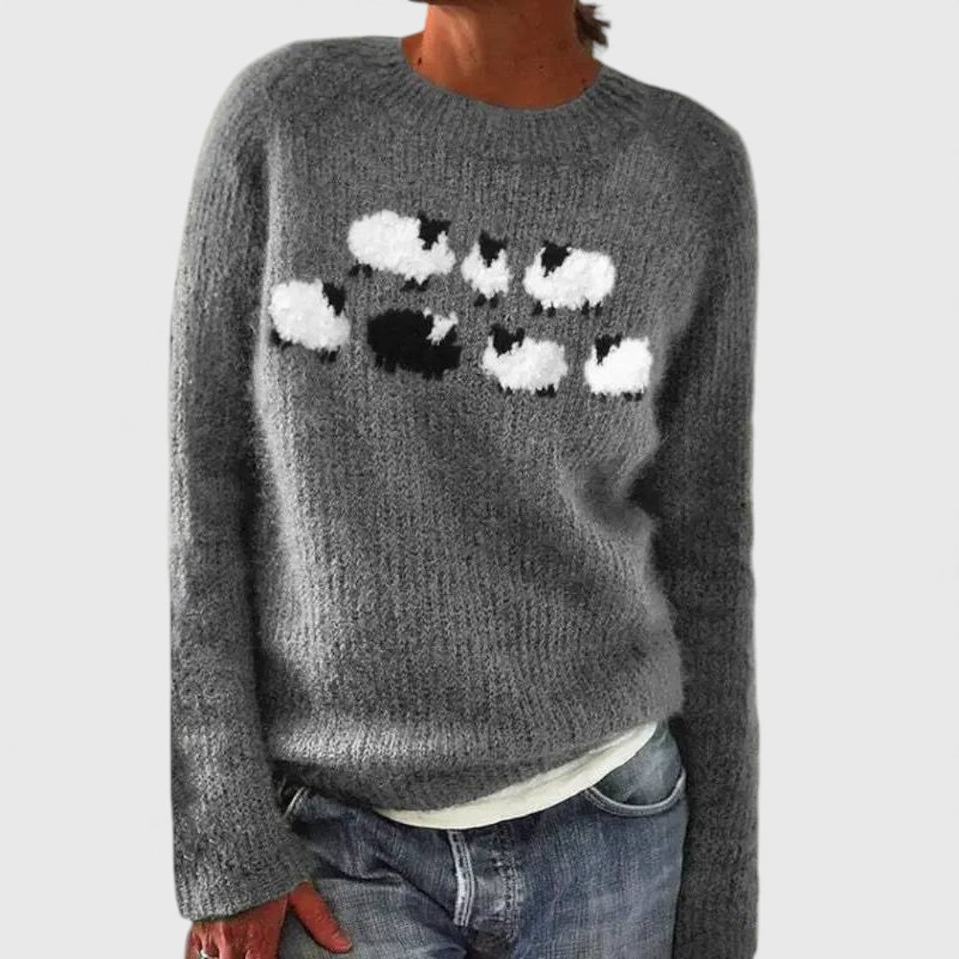 Emily - Comfortable Retro Sweater