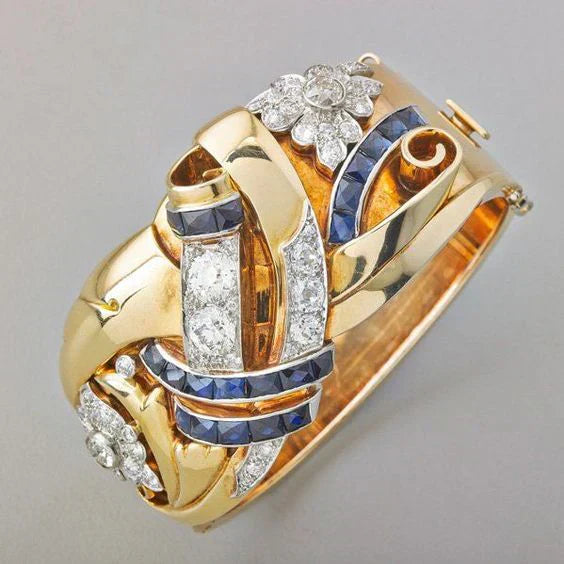 Juliette | Gold Vintage Zirconia Ring