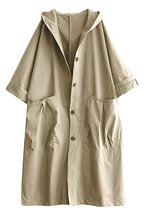 One Size Fits All Oversized Water-Resistant Windbreaker Jacket