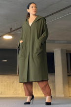 One Size Fits All Oversized Water-Resistant Windbreaker Jacket
