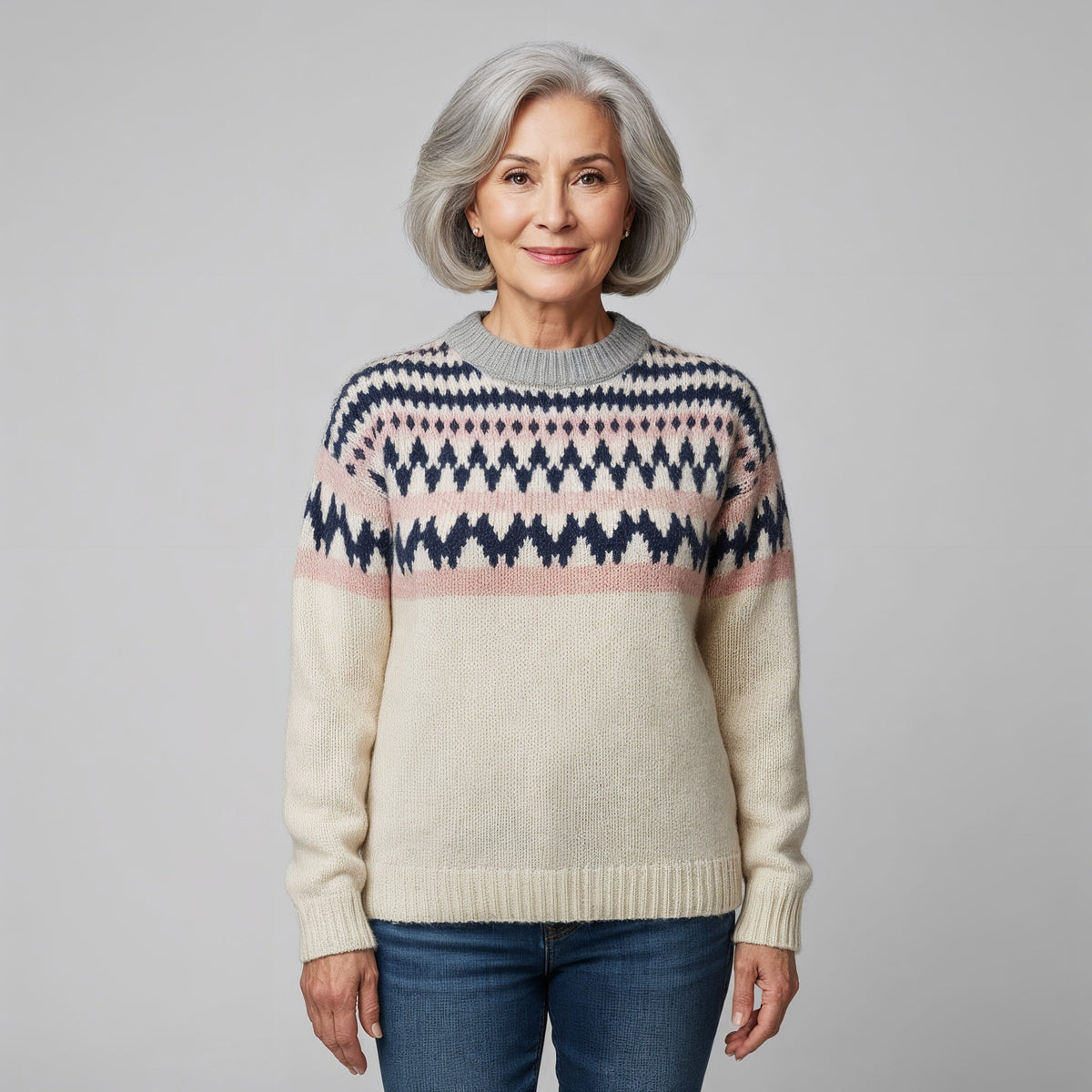 Classic Icelandic Wool Knit Sweater