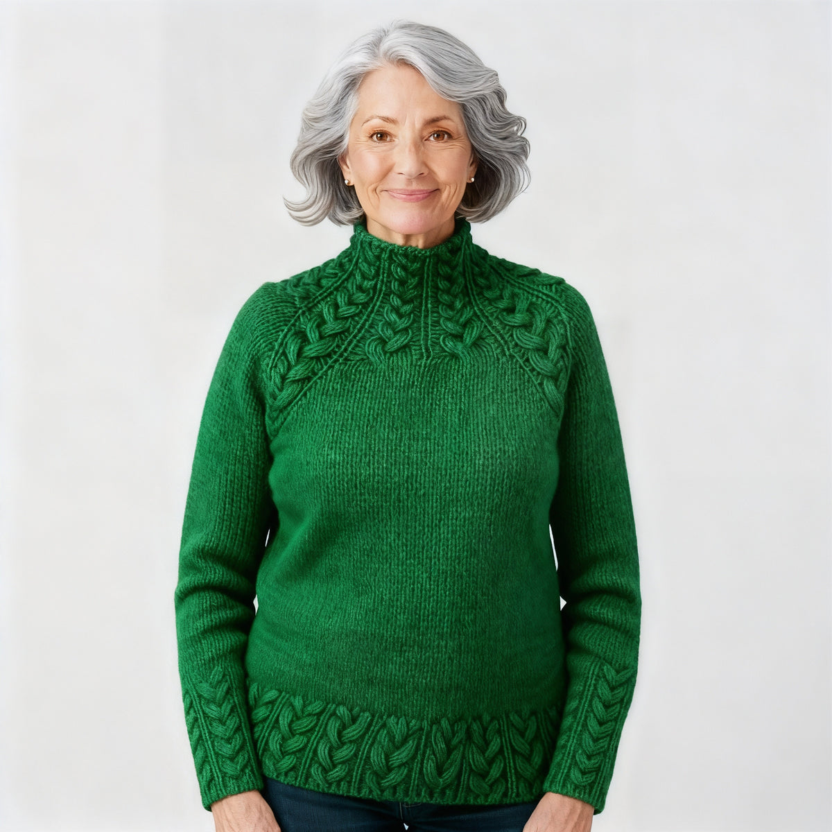Classic Icelandic Wool Knit Sweater