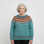 Classic Icelandic Wool Knit Sweater